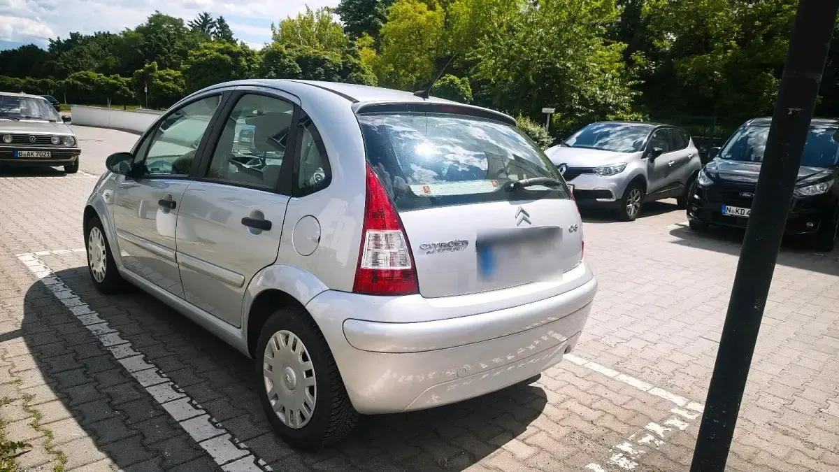 Gebraucht Citroën C3 60 PS (44 kW) 2006 Silber Kleinwagen