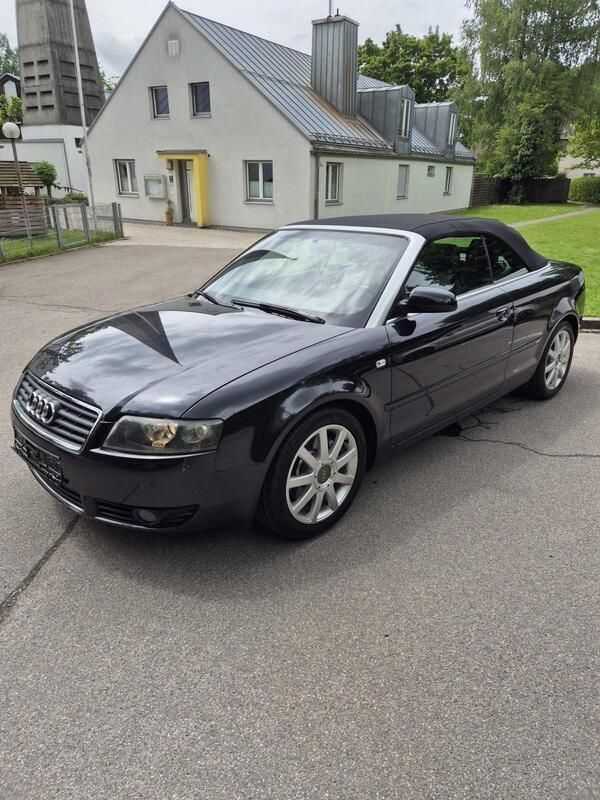 Schwarz Gebraucht 2005 Audi A4 Cabriolet Cabrio | 5.100 € (Guter Preis) - Bild 1/4
