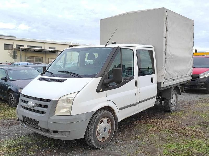 Gebraucht Ford Transit 101 PS (74 kW) 2008 Frostweiß Van / Kleinbus