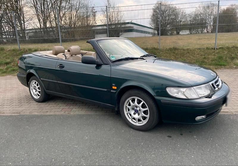 Occasion Saab 9-3 Cabriolet 130 ch (95 kW) 1998 Vert Cabriolet