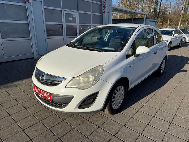 Gebraucht Opel Corsa Selection 69 PS (50 kW) 2012 Weiß Kleinwagen