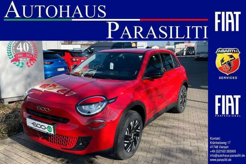 Rot Gebraucht 2025 Fiat 600E Red SUV | 29.990 € (Teuer) - Bild 1/4