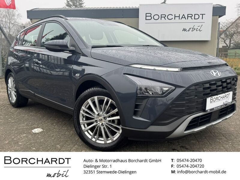Grau Gebraucht 2021 Hyundai Bayon Intro Edition SUV | 16.480 € (Guter Preis) - Bild 1/4