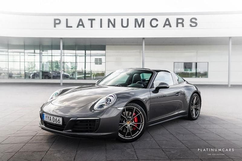 Grau Gebraucht 2017 Porsche 911 Targa 4S Cabrio | 122.414 € (Superpreis) - Bild 1/4