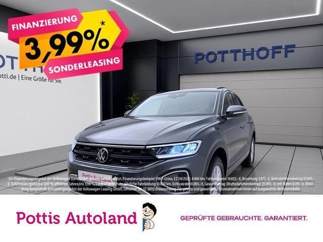 Grau Gebraucht 2024 VW T-Roc Life SUV | 21.997 € (Superpreis) - Bild 1/4