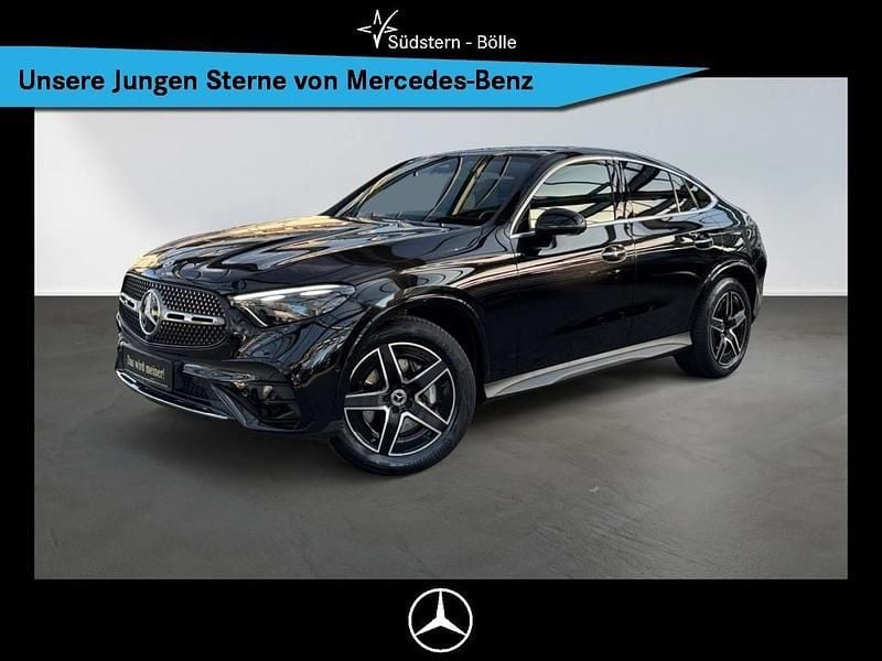 Metalliclack obsidianschwarz (metallic) Gebraucht 2024 Mercedes GLC300 AMG Coupé | 62.982 € (Guter Preis) - Bild 1/4