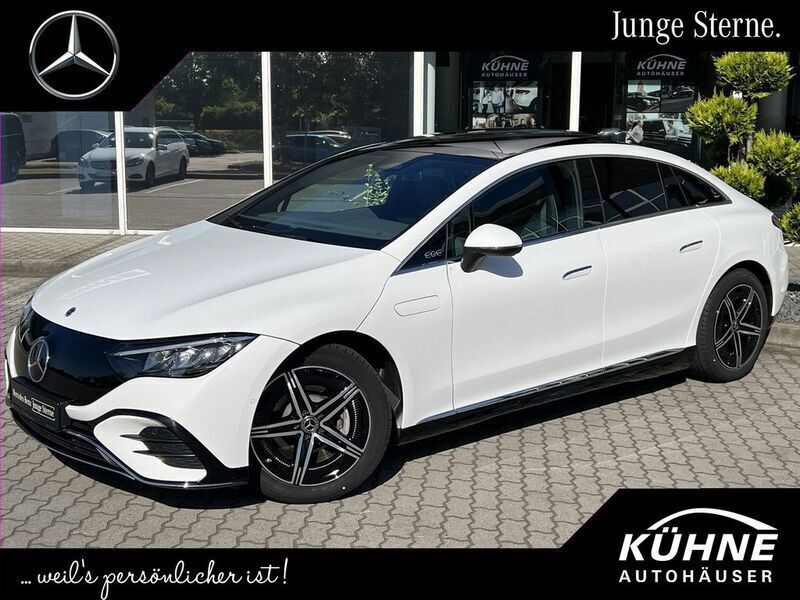 Weiß, Gebraucht 2023 Mercedes EQE300 Advanced Limousine | 41.500 € (Fairer Preis) - Bild 1/4
