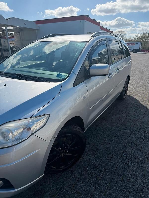 Gebraucht Mazda 5 143 PS (105 kW) 2008 Silber Van / Kleinbus