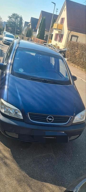 Gebraucht Opel Zafira 125 PS (91 kW) 2001 Blau Van / Kleinbus