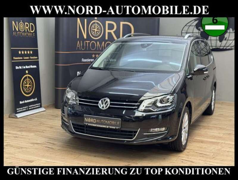 Schwarz Gebraucht 2020 VW Sharan Highline Van / Kleinbus | 28.900 € (Fairer Preis) - Bild 1/3