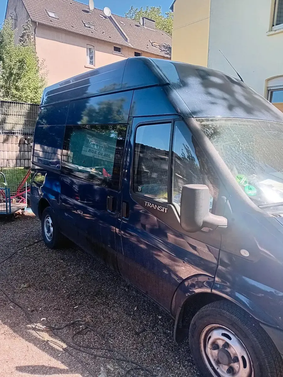 Gebraucht Ford Transit 110 PS (80 kW) 2008 Blau Van / Kleinbus