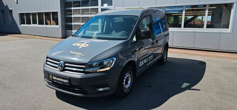 Grau Gebraucht 2018 VW Caddy Van / Kleinbus | 7.990 € (Fairer Preis) - Bild 1/4