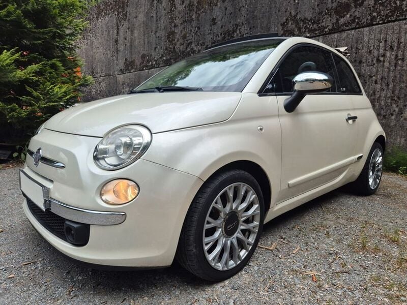 Weiß Gebraucht 2011 Fiat 500C Lounge Cabrio | 9.999 € (Etwas zu teuer) - Bild 1/4