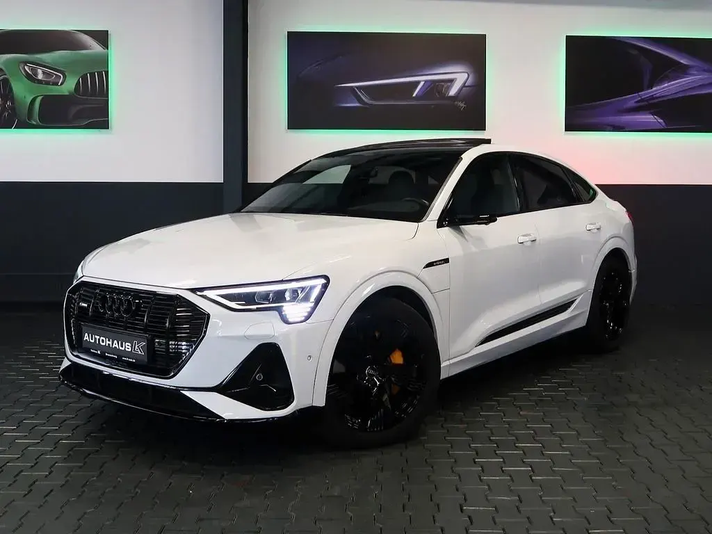 Usata Audi e-tron Sport 300 kW (408 CV) 2020 Bianco SUV