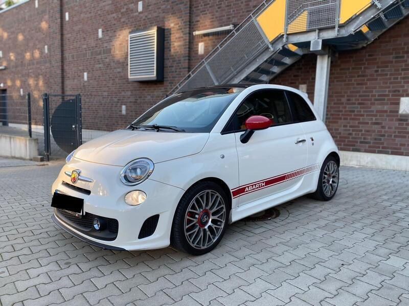 Weiß Gebraucht 2009 Abarth 500 Kleinwagen | 9.999 € (Fairer Preis) - Bild 1/4