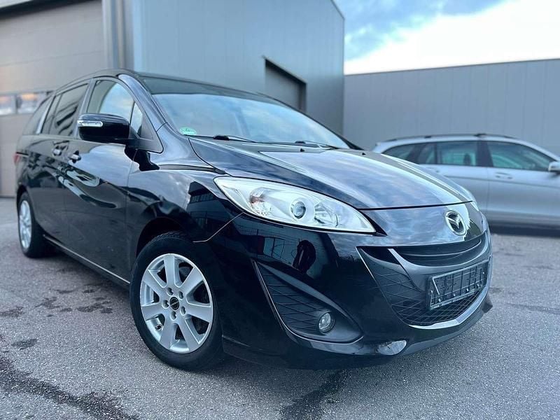 Gebraucht Mazda 5 Kenko 150 PS (110 kW) 2013 Onyxschwarz metallic Van / Kleinbus