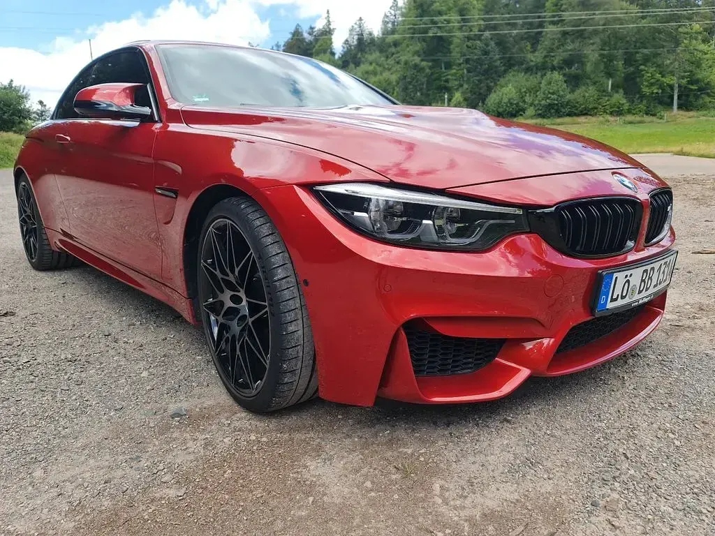 Gebraucht BMW M4 Cabriolet Competition Edition 450 PS (330 kW) 2019 Orange Cabrio