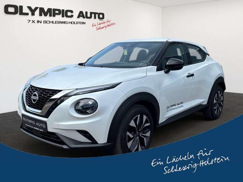 Pearl white Gebraucht 2025 Nissan Juke Acenta SUV | 24.490 € (Fairer Preis) - Bild 1/4