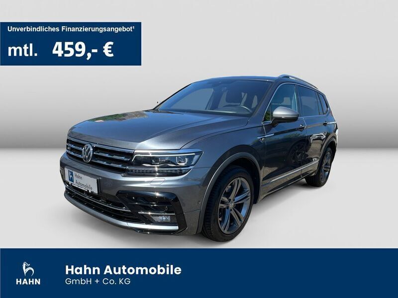 Platinum grey metallic Gebraucht 2021 VW Tiguan Allspace R-line SUV | 36.930 € (Fairer Preis) - Bild 1/3