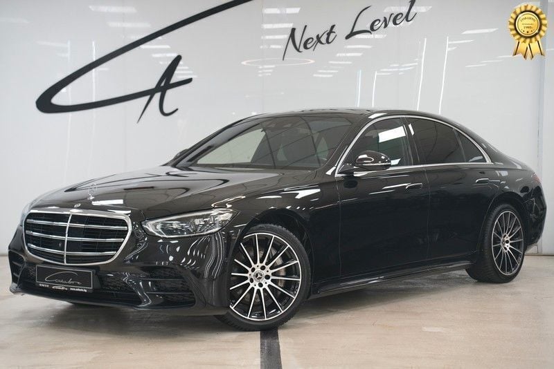 Schwarz Gebraucht 2021 Mercedes S500 AMG line Limousine | 81.841 € (Etwas zu teuer) - Bild 1/4