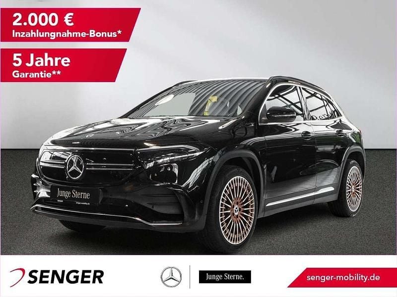 Lack kosmosschwarz Gebraucht 2022 Mercedes EQA250 AMG SUV | 33.960 € (Fairer Preis) - Bild 1/3