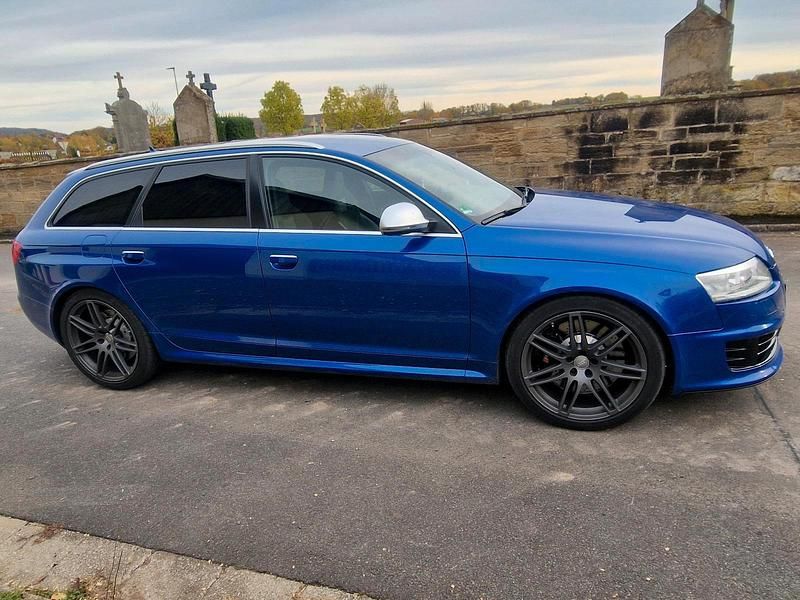 Blau Gebraucht 2008 Audi RS6 Kombi | 38.500 € (Superpreis) - Bild 1/4