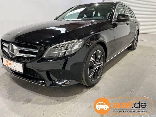 Schwarz Gebraucht 2020 Mercedes C220 Exclusive Kombi | 21.950 € (Guter Preis) - Bild 1/4