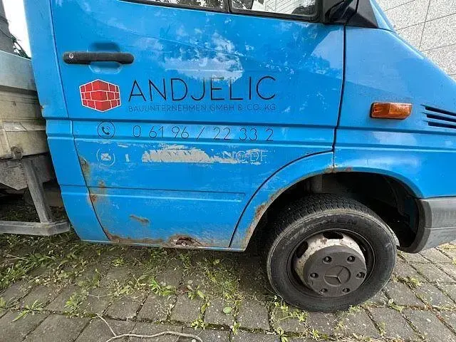 Occasion Mercedes Sprinter 109 ch (80 kW) 2001 Bleue Van