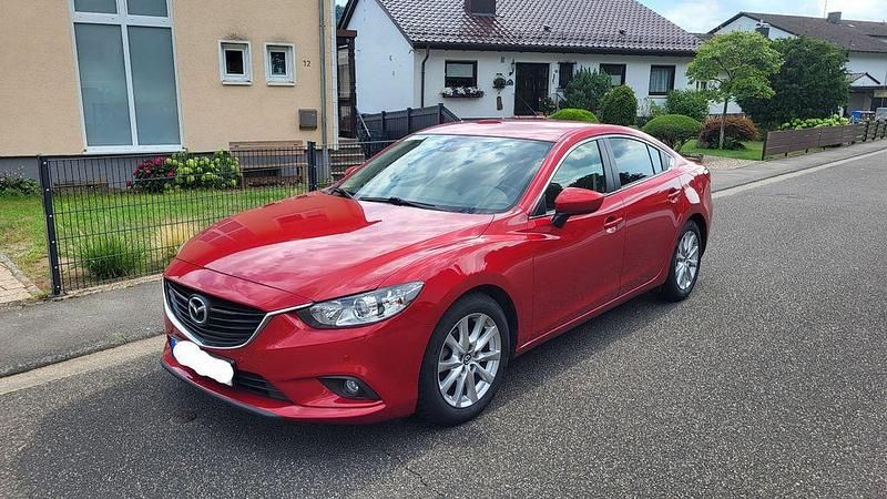 Rot Gebraucht 2015 Mazda 6 Exclusive-Line Limousine | 12.490 € (Guter Preis) - Bild 1/4