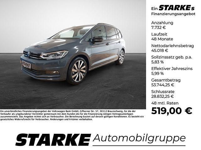 Pure white Gebraucht 2014 VW Touran Highline Van / Kleinbus | 52.750 € - Bild 1/4