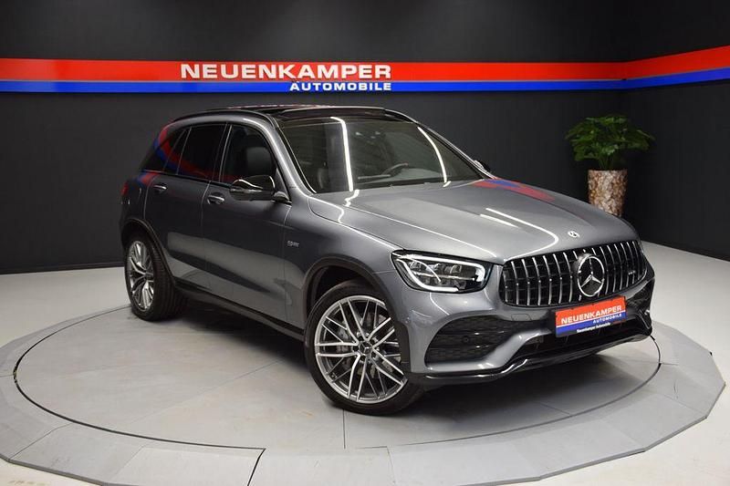 Grau Gebraucht 2022 Mercedes GLC43 AMG AMG SUV | 53.990 € (Guter Preis) - Bild 1/4