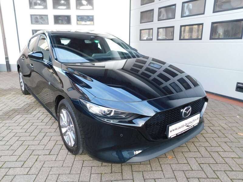 Onyxschwarz Gebraucht 2020 Mazda 3 Selection Limousine | 18.490 € (Fairer Preis) - Bild 1/4