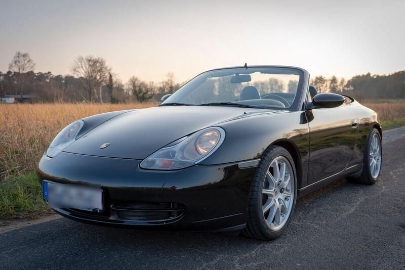 Schwarz Gebraucht 1999 Porsche 911 Carrera Cabriolet Cabrio | 32.800 € - Bild 1/4