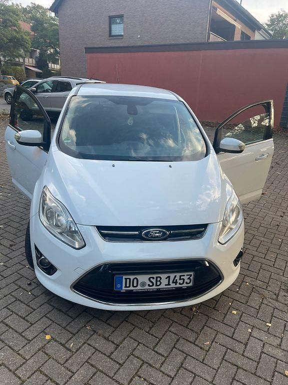 Weiß Gebraucht 2012 Ford C-MAX Titanium Van / Kleinbus | 5.400 € (Fairer Preis) - Bild 1/4