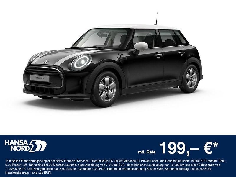 Gebraucht Mini Cooper Essential 136 PS (100 kW) 2023 Schwarz / midnight black (metallic) Kleinwagen