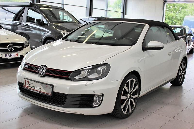 Weiß Gebraucht 2015 VW Golf Cabriolet GTI Cabrio | 14.300 € (Fairer Preis) - Bild 1/4