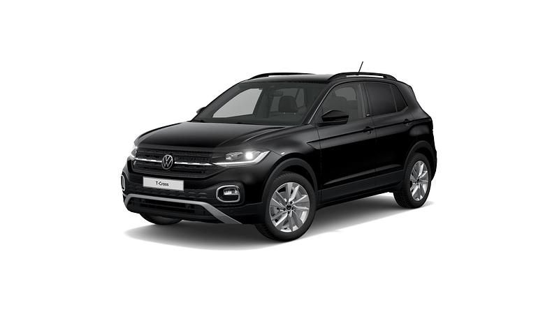 Gebraucht VW T-Cross Move 95 PS (69 kW) 2023 Schwarz SUV