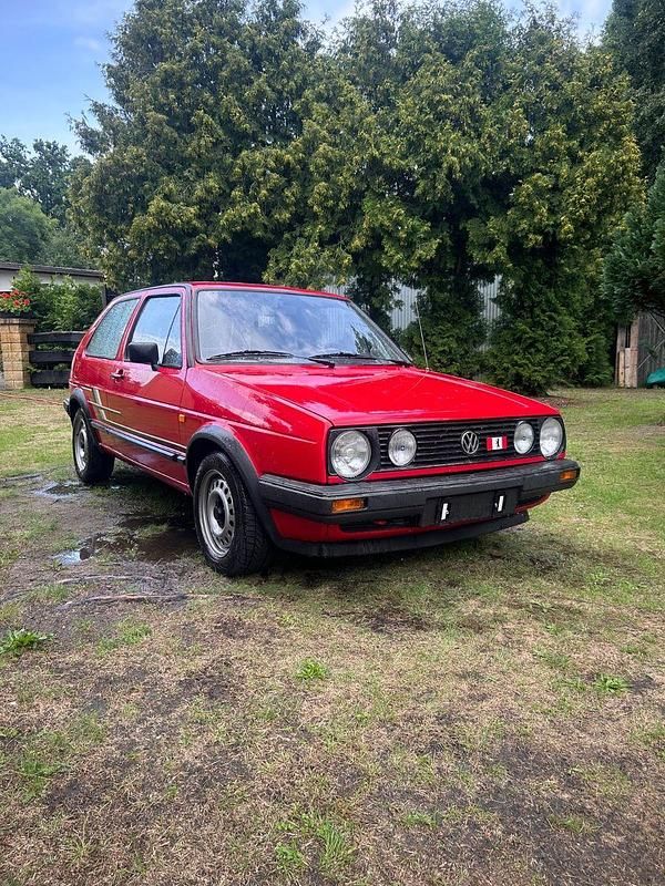 Rot Gebraucht 1987 VW Golf II Kleinwagen | 9.800 € - Bild 1/4