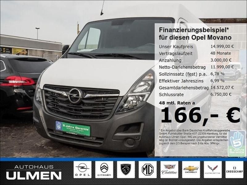 Mineral/polar weiss (055p) Gebraucht 2020 Opel Movano Van | 14.999 € (Superpreis) - Bild 1/4