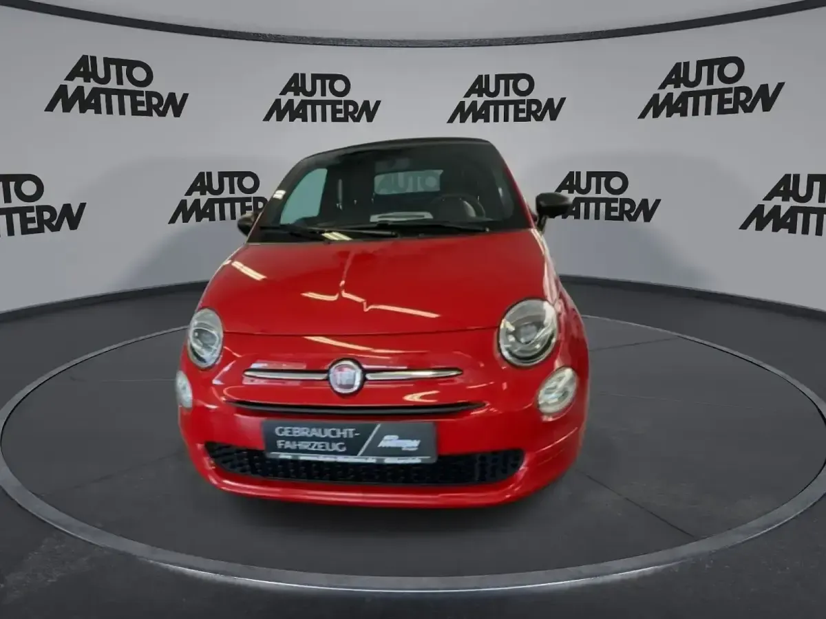 Gebraucht Fiat 500C 70 PS (51 kW) 2023 Rot Cabrio