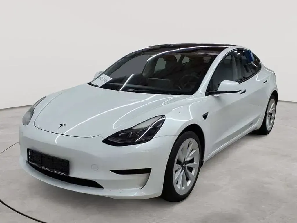 Gebraucht Tesla Model 3 Standard Range Plus 208 kW (283 PS) 2021 Weiß Limousine