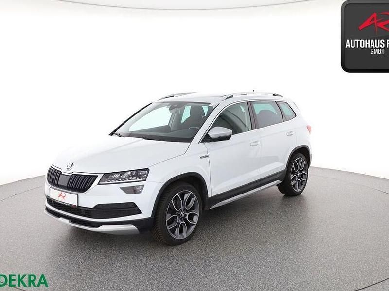 Gebraucht Skoda Karoq 190 PS (139 kW) 2020 Weiss (metallic) SUV