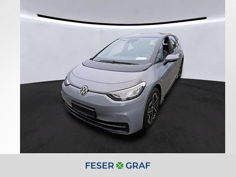 Mondsteingrau schwarz Gebraucht 2022 VW ID.3 Pro Kleinwagen | 19.840 € (Fairer Preis) - Bild 1/4
