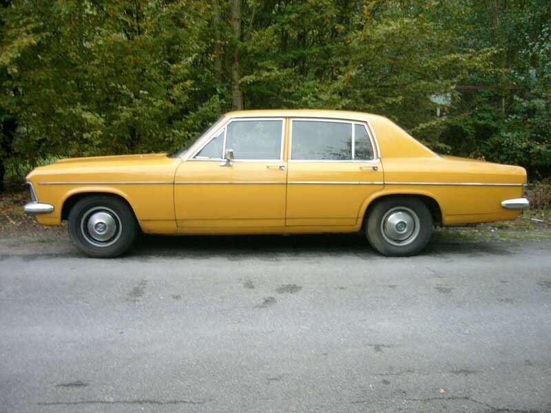 Gelb Gebraucht 1974 Opel Admiral Limousine | 2.900 € - Bild 1/4