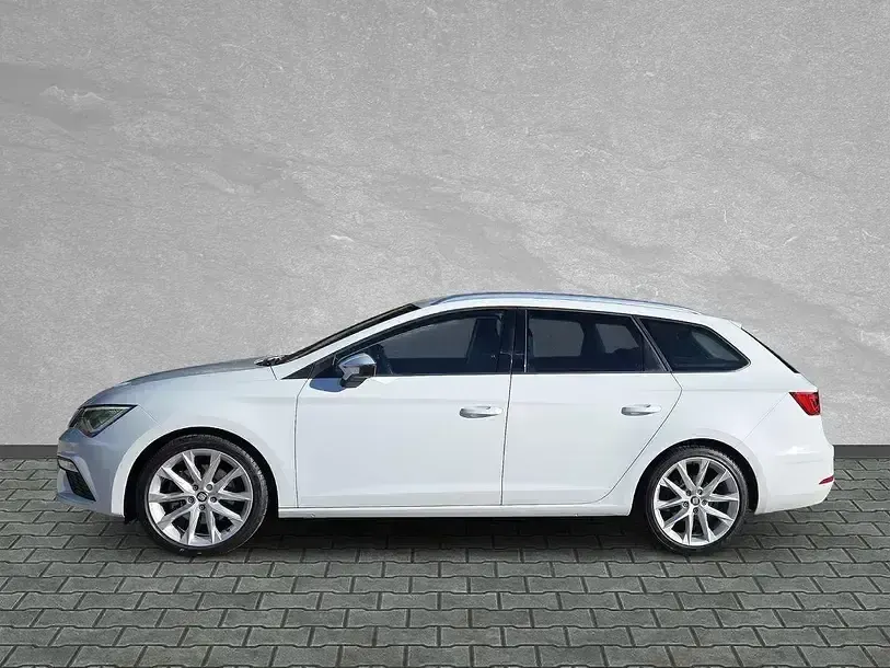 Gebraucht Seat Leon FR 180 PS (132 kW) 2018 "nevada" weiss Limousine