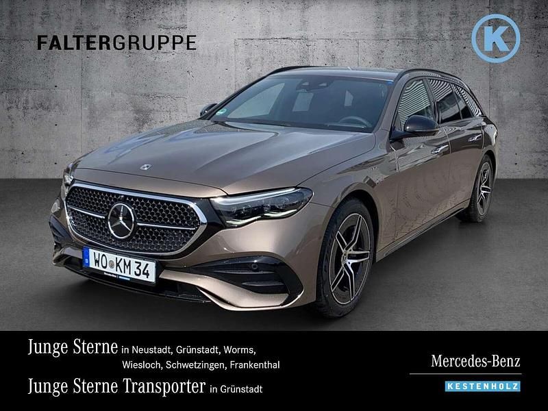 Lack samtbraun Gebraucht 2024 Mercedes E220 AMG line Kombi | 67.440 € - Bild 1/4