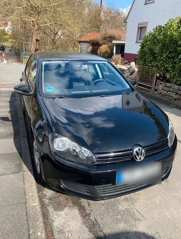 Gebraucht VW Golf VI 80 PS (58 kW) 2009 Schwarz Kleinwagen