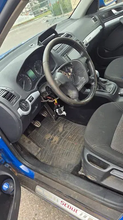 Gebraucht Skoda Octavia Scout 140 PS (102 kW) 2007 Blau Kombi