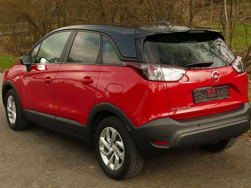 Gebraucht Opel Crossland X Edition 82 PS (60 kW) 2018 Rot SUV