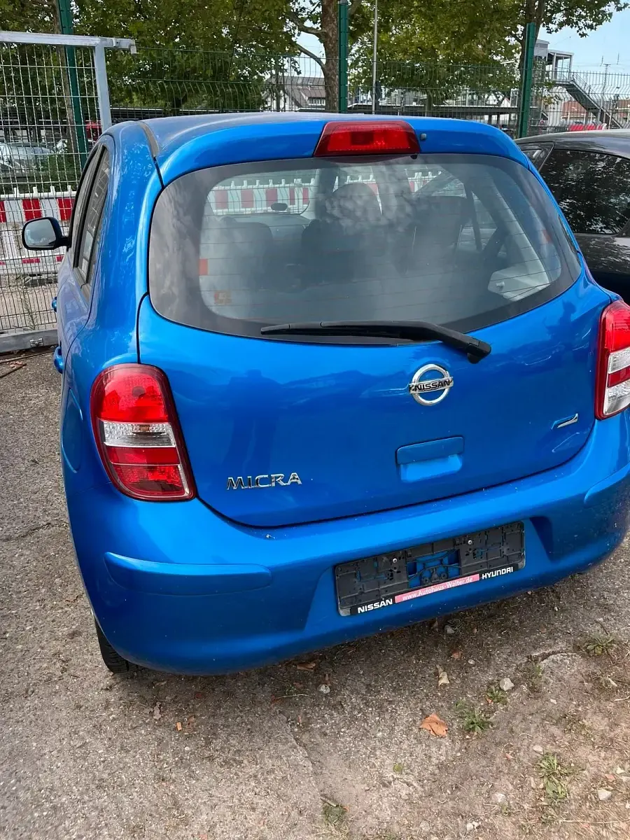 Gebraucht Nissan Micra 86 PS (63 kW) 2013 Blau Kleinwagen